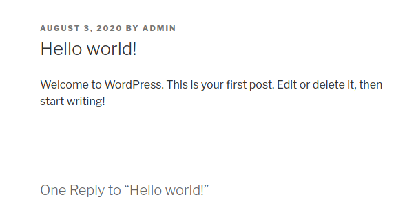 Blog Homepage