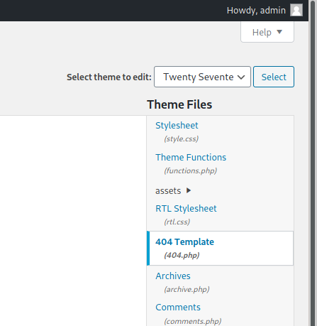 404 Theme